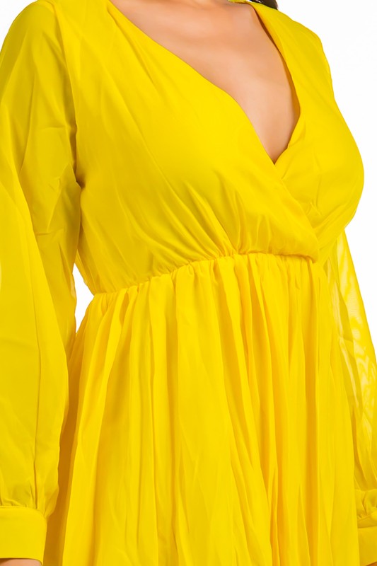 MAXI DRESS Yellow